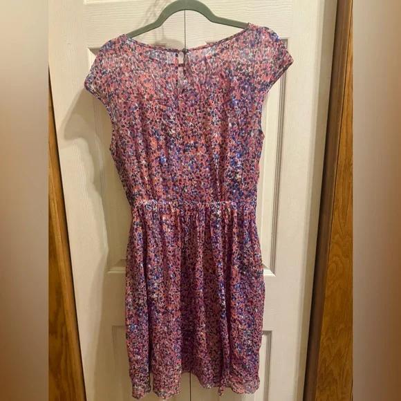 J. Crew Sweet Meadow Silk Dress Size 10 - Picture 6 of 6